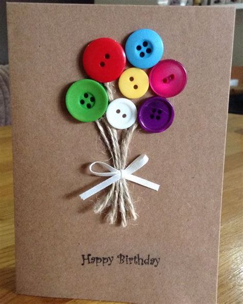 happy birthday homemade card ideas